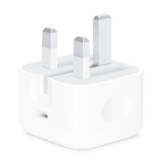 Apple 20W Type-C Power Adapter (Folding Pins) - White